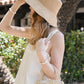 Kaia Crochet Bucket Hat - Natural