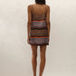 Estrella Mini Dress - Elena Stripe