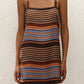 Estrella Mini Dress - Elena Stripe
