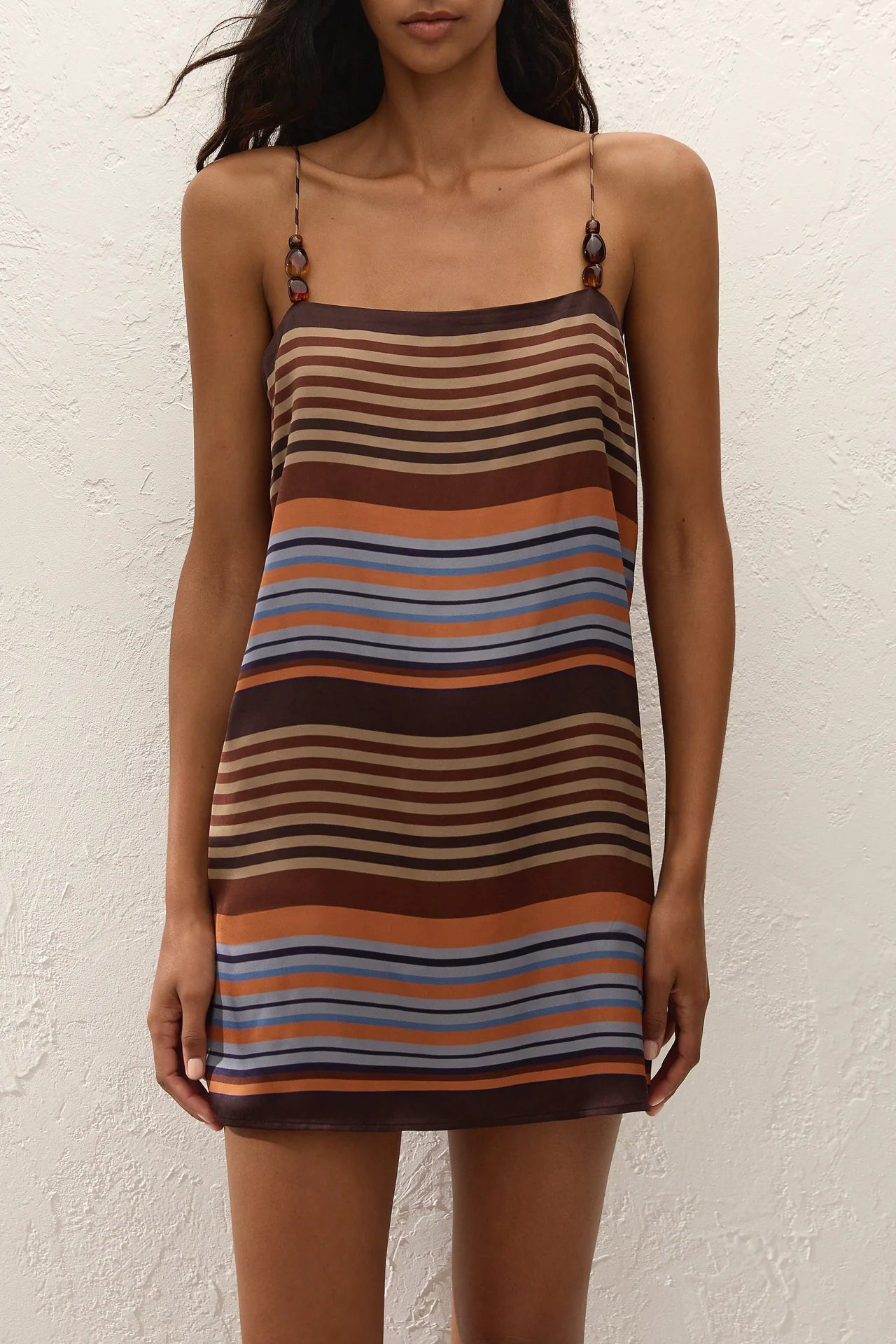 Estrella Mini Dress - Elena Stripe