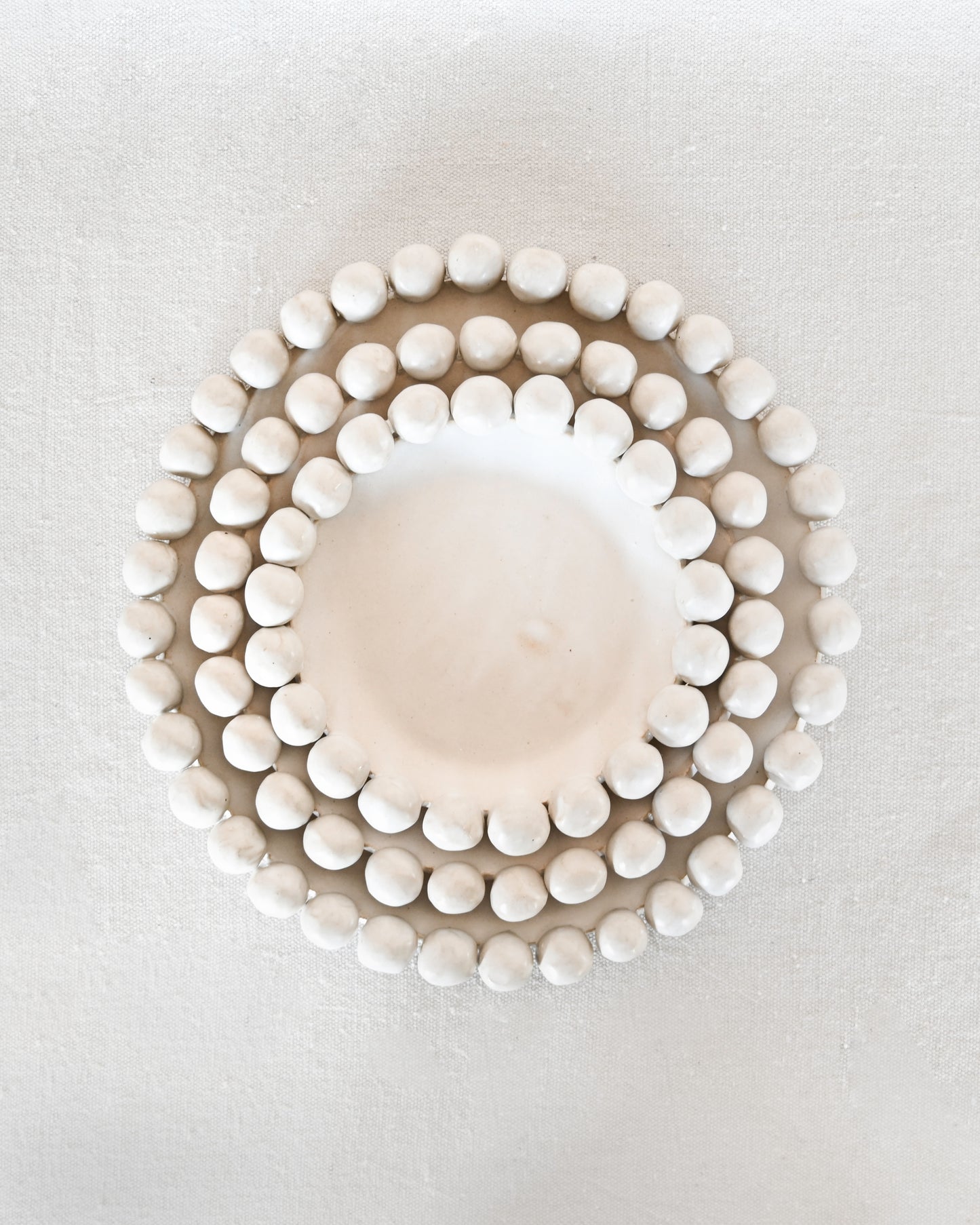 Beaded Plate - Medium