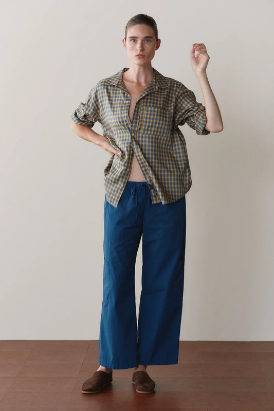 Pop Drawstring Cargo Pant - Lake