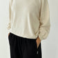Pointelle Core Sweatshirt - Natural