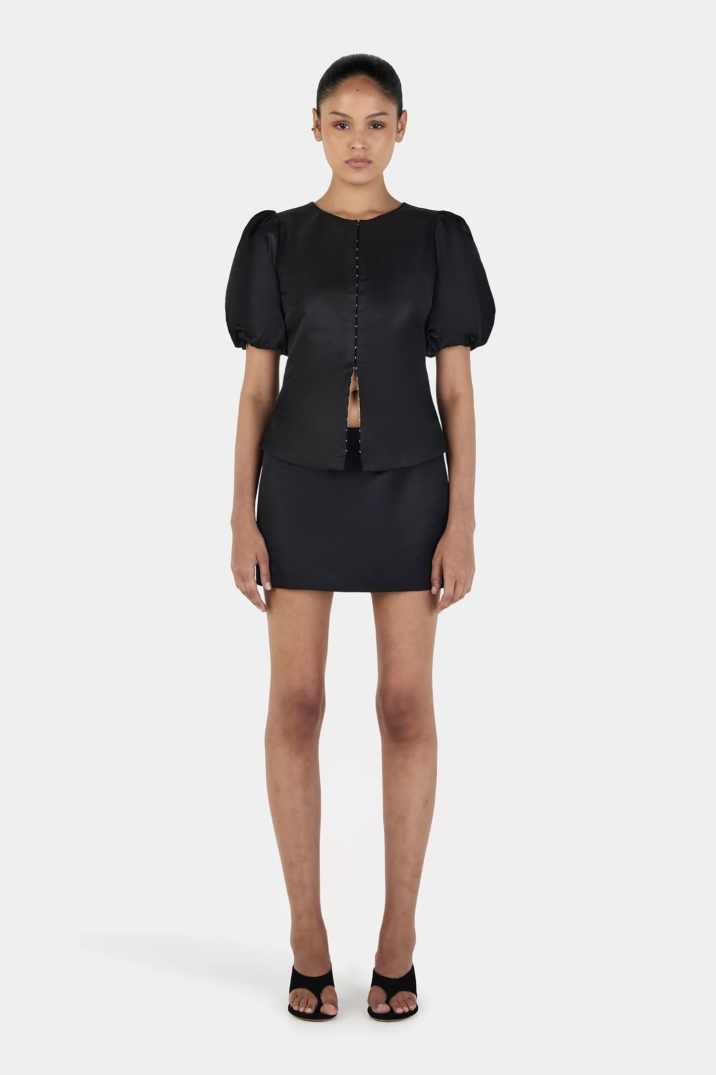 Teller Mini Skirt - Black
