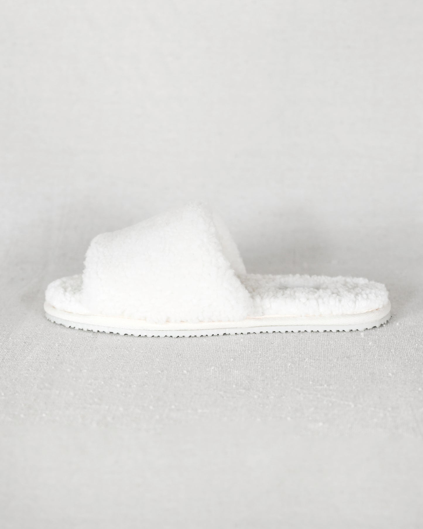 Shearling Slippers - Cream