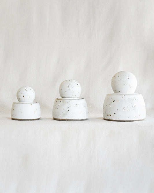 Alabaster Stash Jar - Small