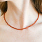 Siena Orange Garnet Necklace