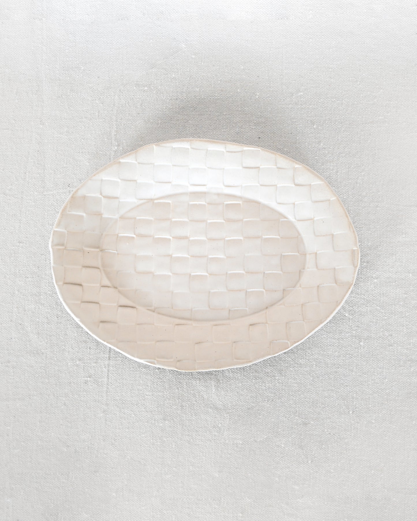Ceramic Checker Platter