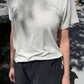 Bo Linen Blend Tee - Salt