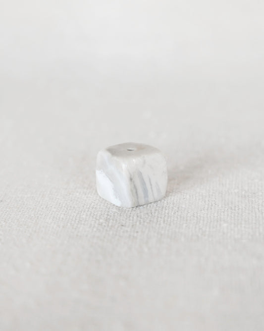 Stone Incense Holder - Marble Grey