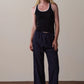 Pop Pinstripe Simple Pant - Navy