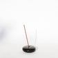 Bubble Glass Incense Holder - Black
