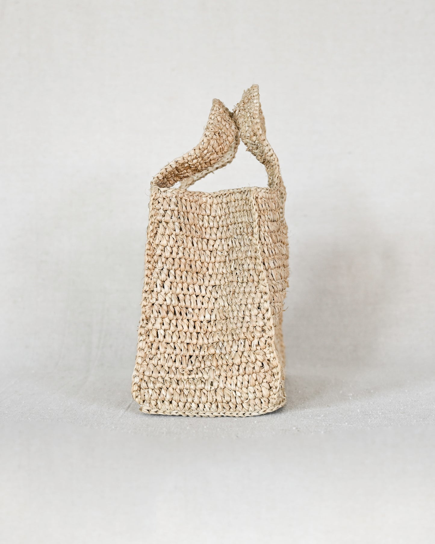 Heidi Raffia Mini Tote Bag