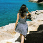 Gianluca Dress - Midnight Check