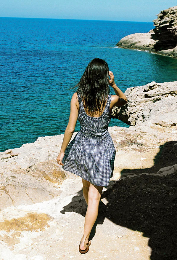 Gianluca Dress - Midnight Check