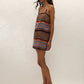 Estrella Mini Dress - Elena Stripe