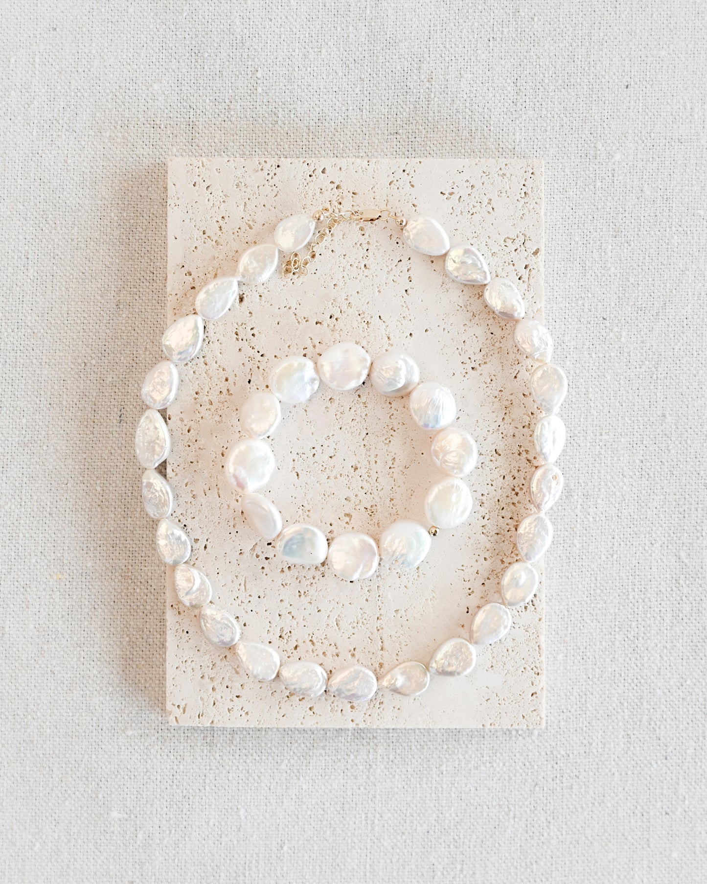 Ivy Bracelet - Coin Pearl