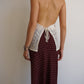 1997 Skirt - Merlot Floral