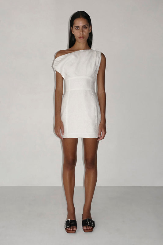 Claire Mini Dress - Ivory