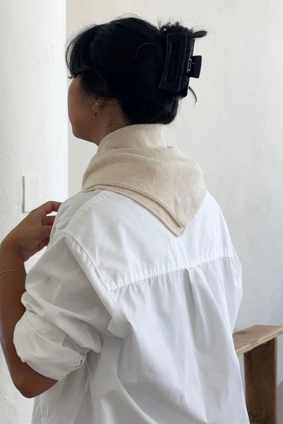 Cashmere Bandana - Oatmeal