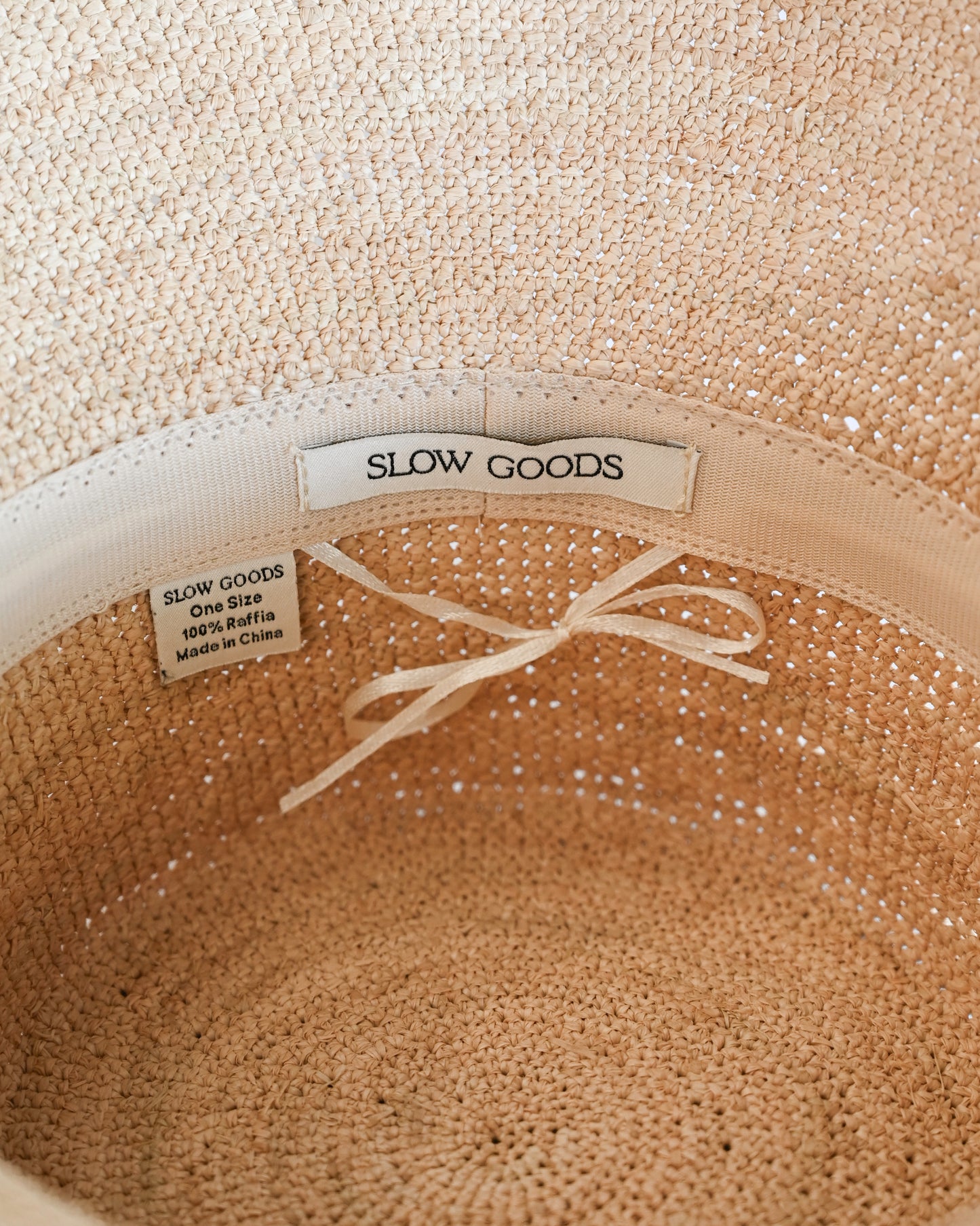 Kaia Crochet Bucket Hat - Natural