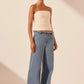 Stella Wide Leg Jean - Mid Blue