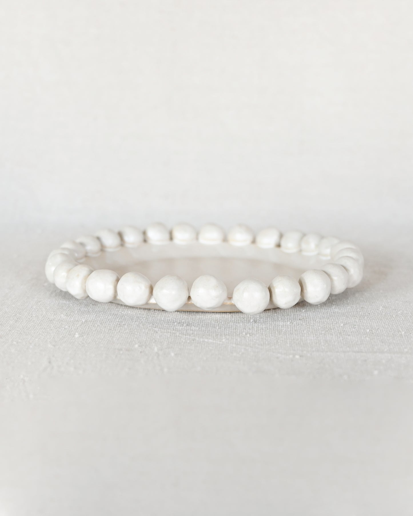 Beaded Plate - Medium