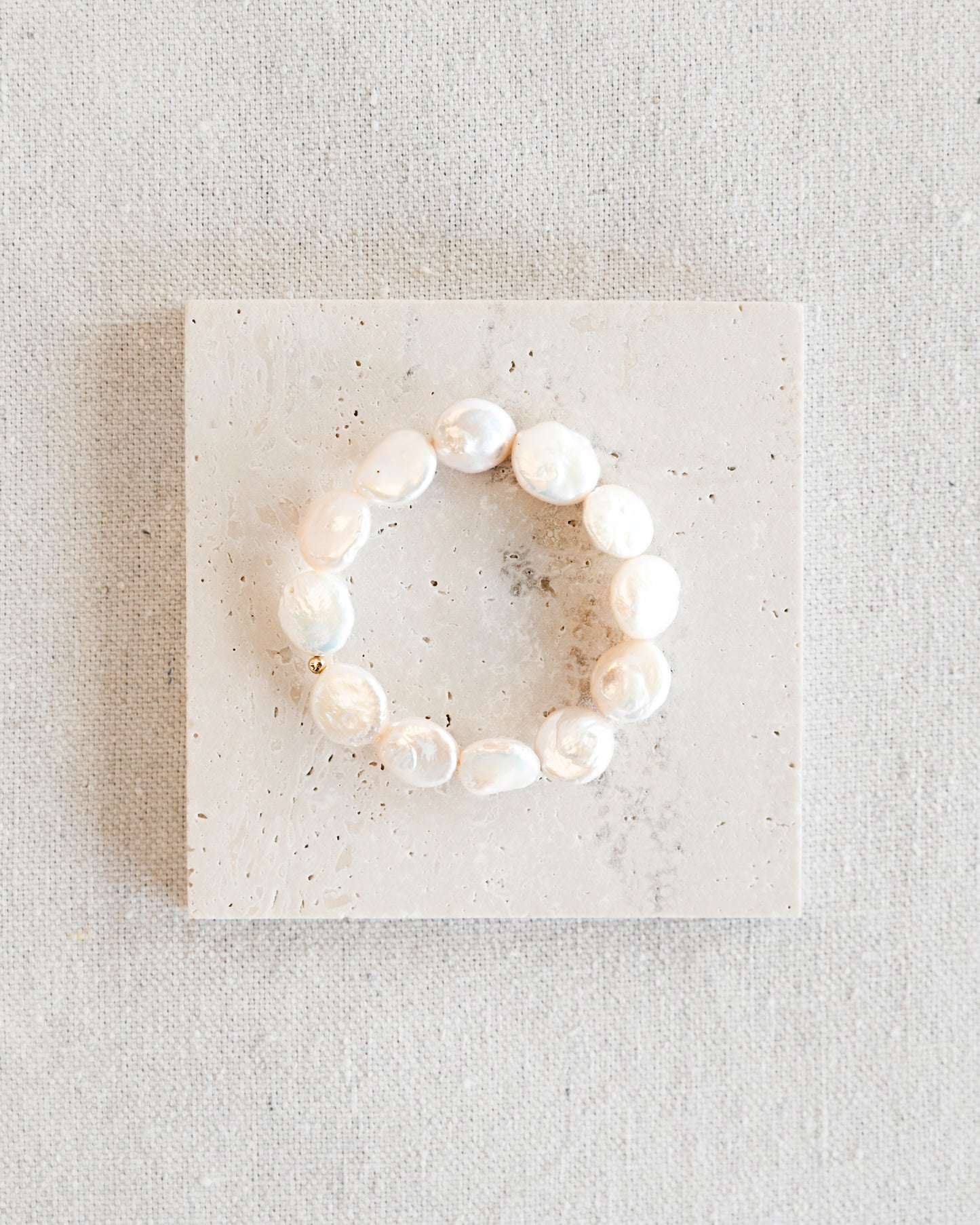 Ivy Bracelet - Coin Pearl
