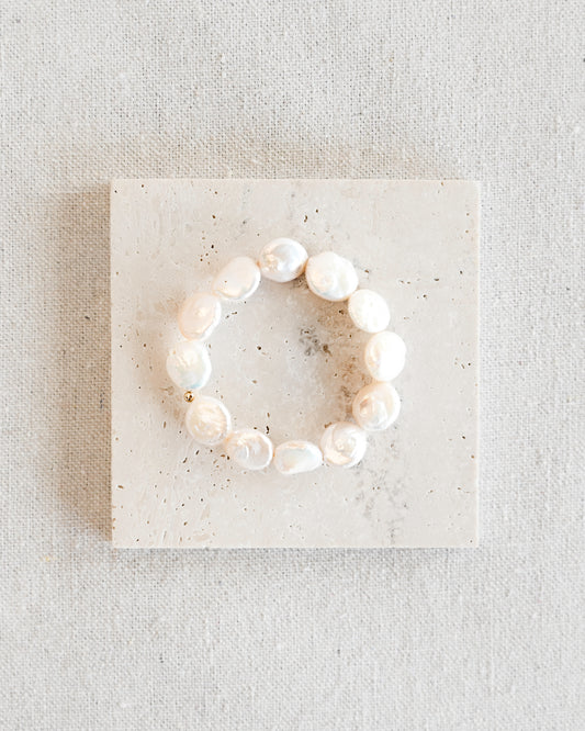 Ivy Bracelet - Coin Pearl