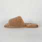 Shearling Slippers - Camel