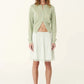 Maeve Merino Spring Cardigan - Sage Marle
