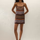 Estrella Mini Dress - Elena Stripe