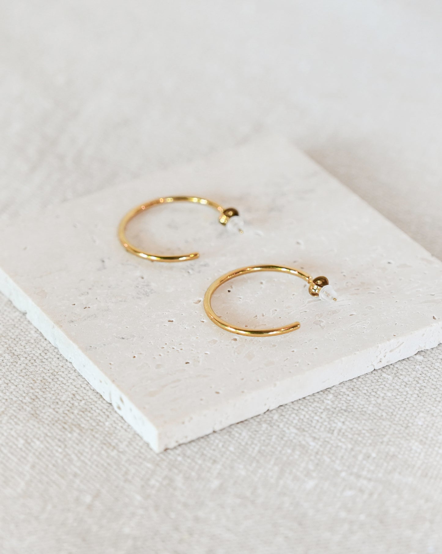 Josie Thin Hoop Earrings