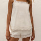 Cristina Short - Mila Lace Ivory