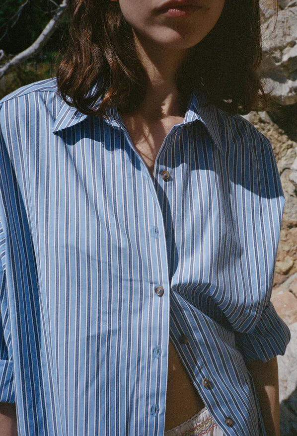 Indra Shirt - Blue Stripe
