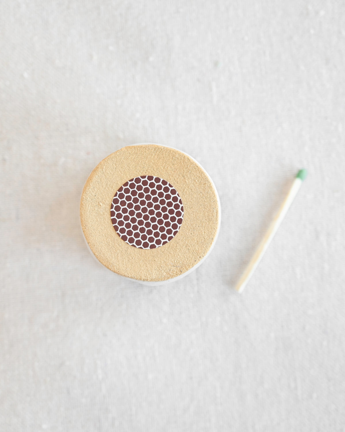 Scalloped Match Holder / Striker