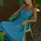 Gabriela Dress - Amalfi Blue