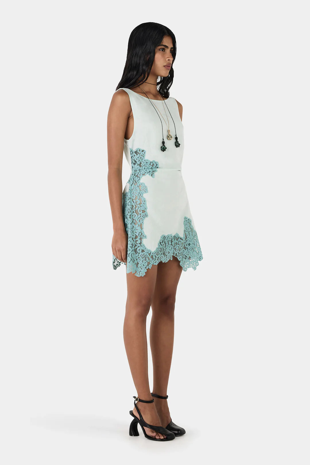 Cleo Mini Dress - Seaspray