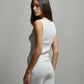 Paloma Pointelle Muscle Tank - White
