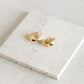 Ebony Drop Swirl Earring