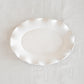 Ceramic Ruffle Edge Platter