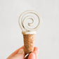 Ceramic Wine Topper - Swirl