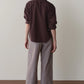 Cotton Dobby Cargo Pant - Espresso