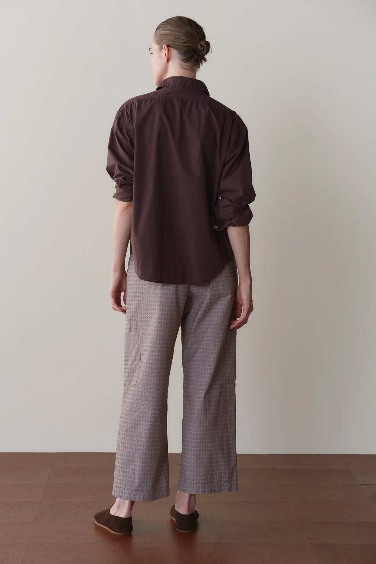 Cotton Dobby Cargo Pant - Espresso