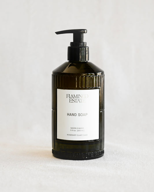 Rosemary Clary Sage Hand Soap - Glass Bottle