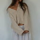 Knit Cardigan - Natural