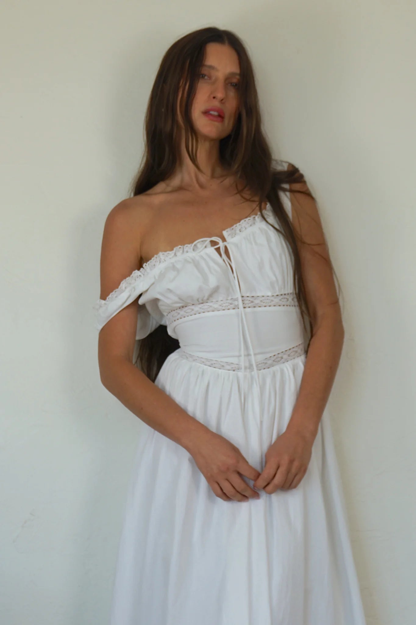 Belle Dress - White