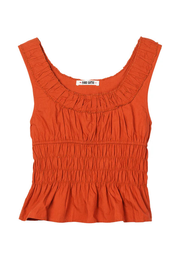 Louisa Top - Terracotta