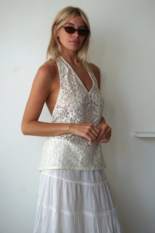 Halter Top - Lace