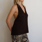 Halter Top - Umber Knit